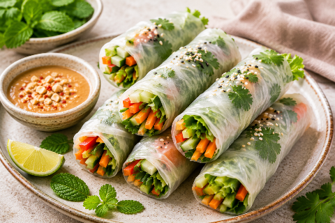 Vietnamese Spring Roll (Sushi Bar Appetizers)